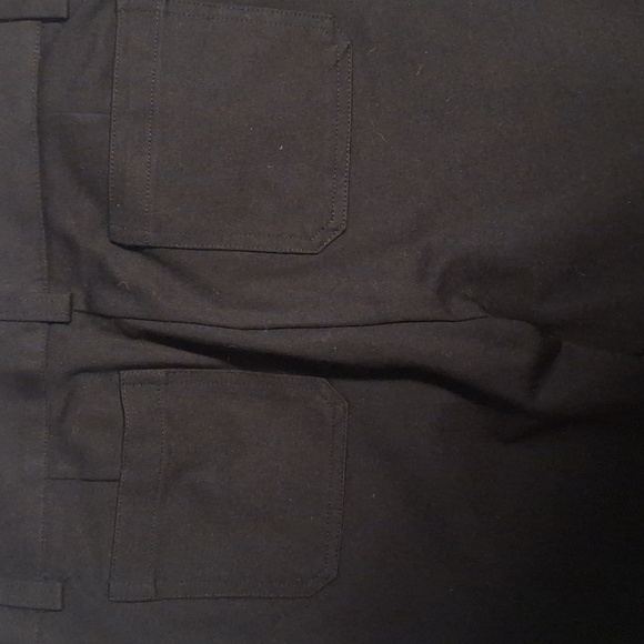 Andrew Marc Business Straight Leg Trouser With Patch Back Pockets - Picture 4 of 6